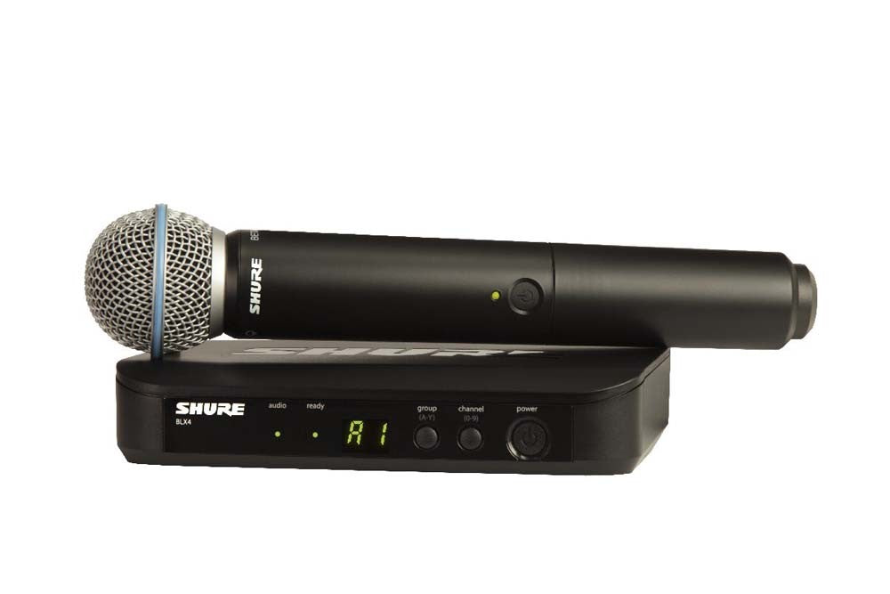 Shure BLX24 Beta 58 Handheld Wireless Microphone System