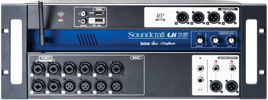 Soundcraft Ui16 Remote Controlled Digital Mixer