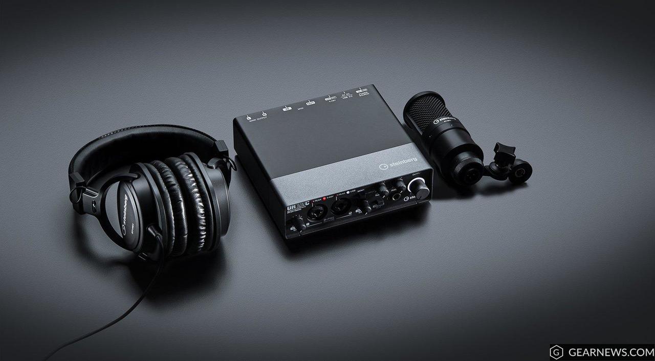 Sound　Recording　Pack　Steinberg　Centre　UR22C　–