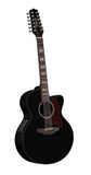 Takamine EG523 12 String Acoustic-Electric Guitar - Black