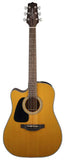Takamine G Series GD30CELH Left Handed Dreadnought Acoustic-Electric Guitar - Natural