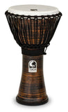 Toca Freestyle 2 Series 10 Inch Rope Tuned Djembe - Spun Copper