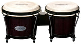 Toca Percussion Synergy 6 Inch Wooden Bongos - Black