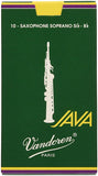 Vandoren Java Soprano Saxophone Reeds - 10 Pack