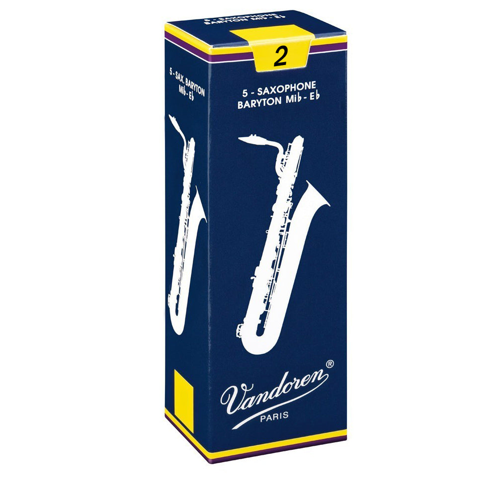 Vandoren Traditional Baritone Saxophone Reeds - 5 Pack
