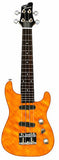 Vorson Stratocaster Shaped Electric Ukuele - Orange