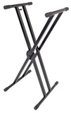 Xtreme Double Braced X-Style Keyboard Stand