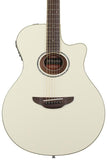 Yamaha APX600 Electric-Acoustic Guitar - Vintage White