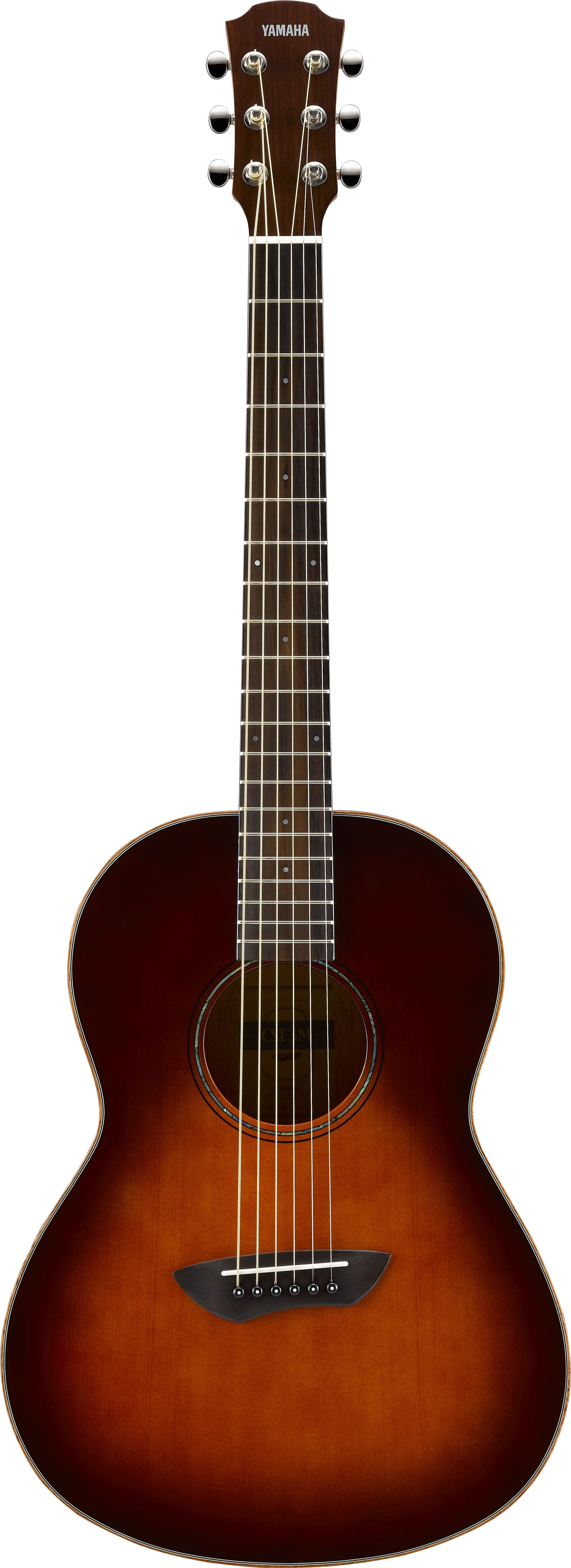 Yamaha CSF3M Travel Acoustic-Electric Guitar - Tobacco Brown Sunburst