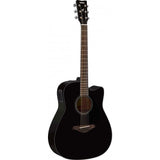 Yamaha FGX800C Acoustic-Electric Guitar - Black