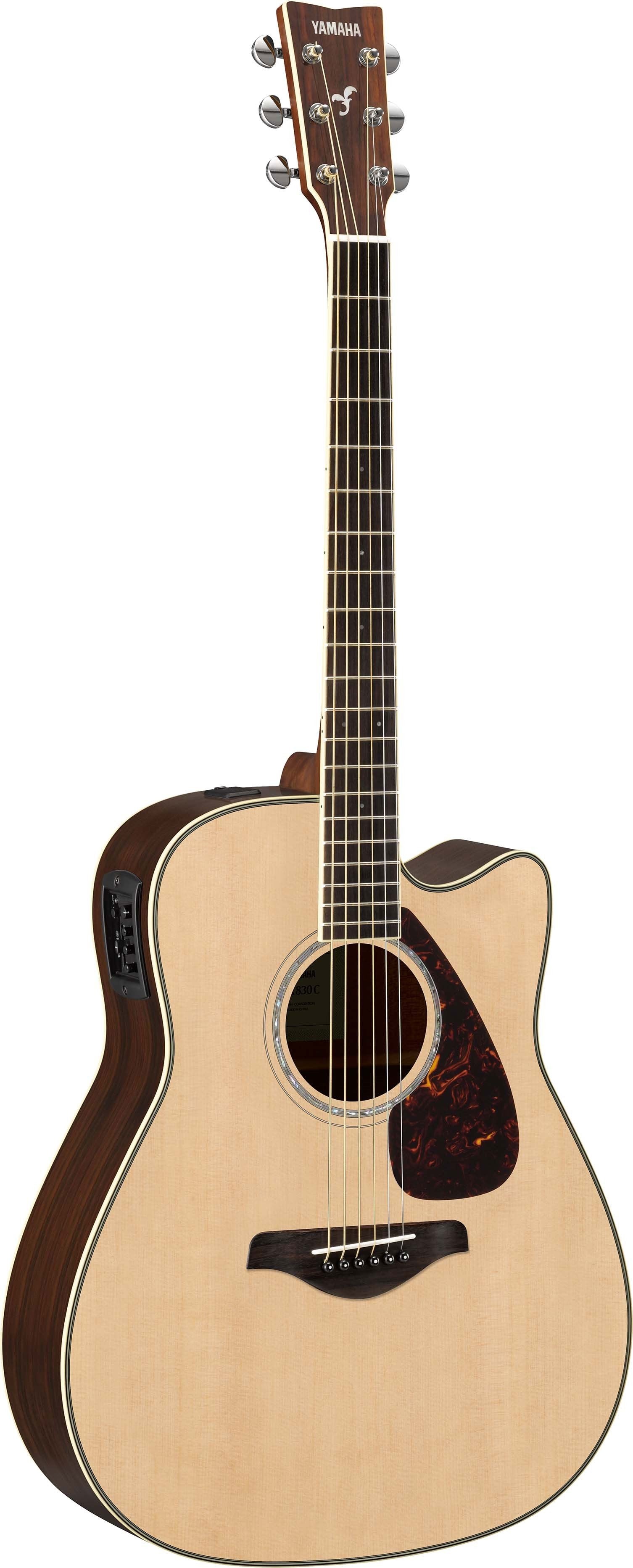 Yamaha FGX830C Acoustic-Electric Guitar - Natural Finish