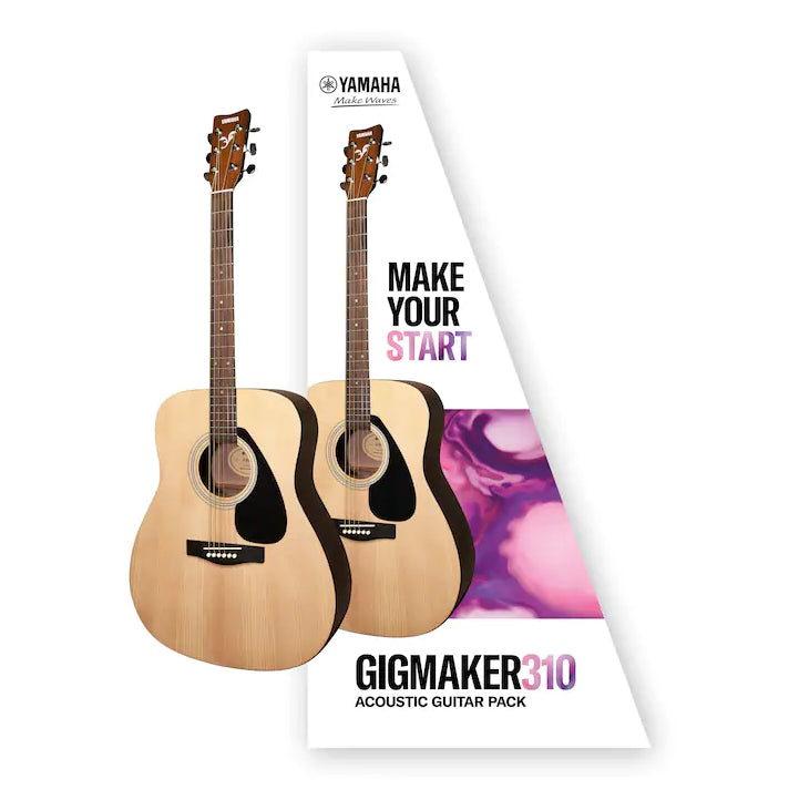Yamaha Gigmaker 310 Dreadnought Size Acoustic Guitar Pack